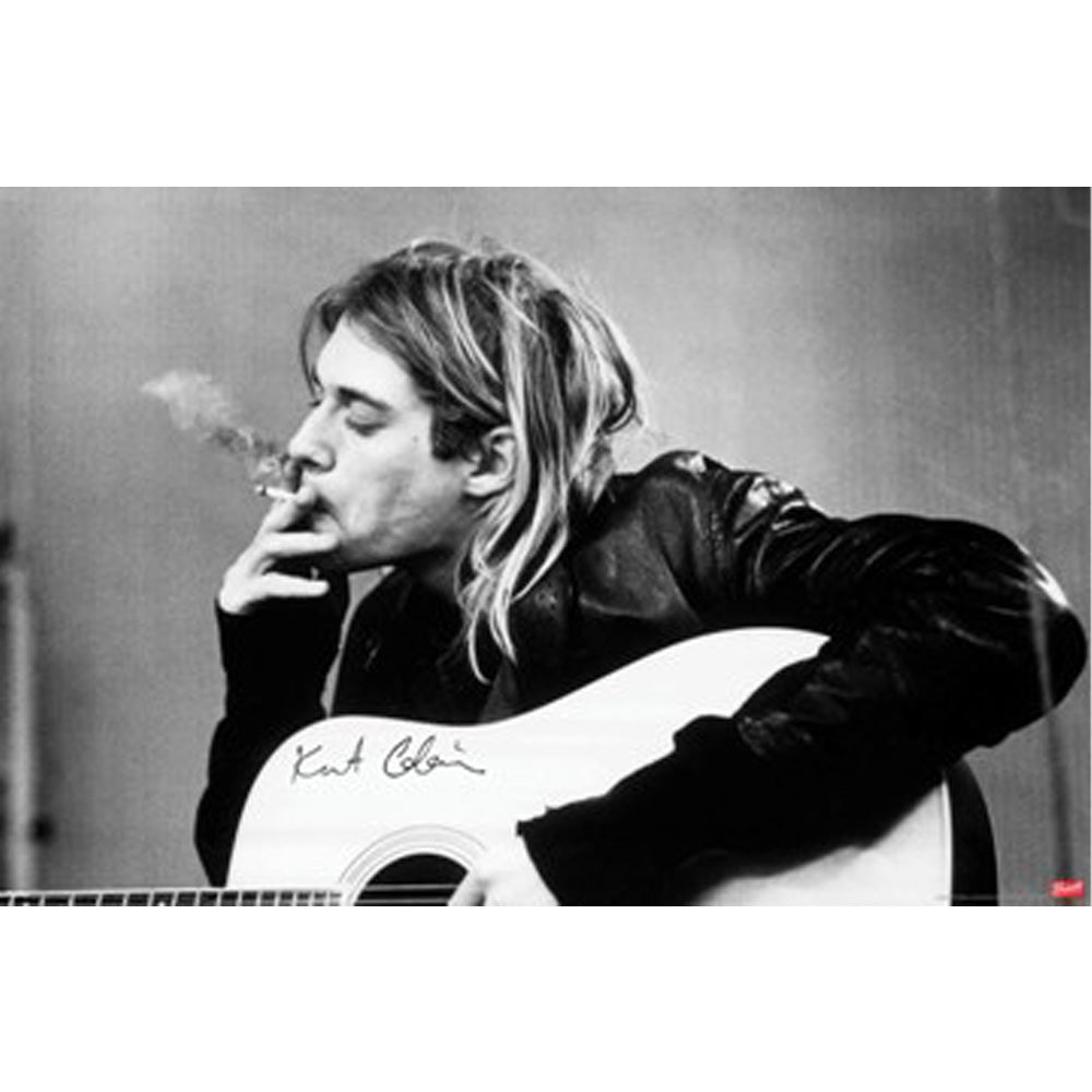 NIRVANA - (Nevermind 35周年 ) - Kurt Cobain Smoking